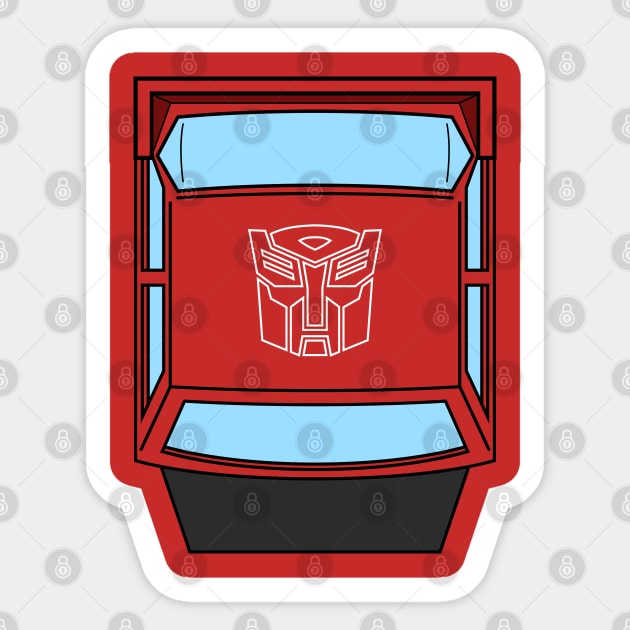 G1 Autobot Cliffjumper Sticker by the_vtwins